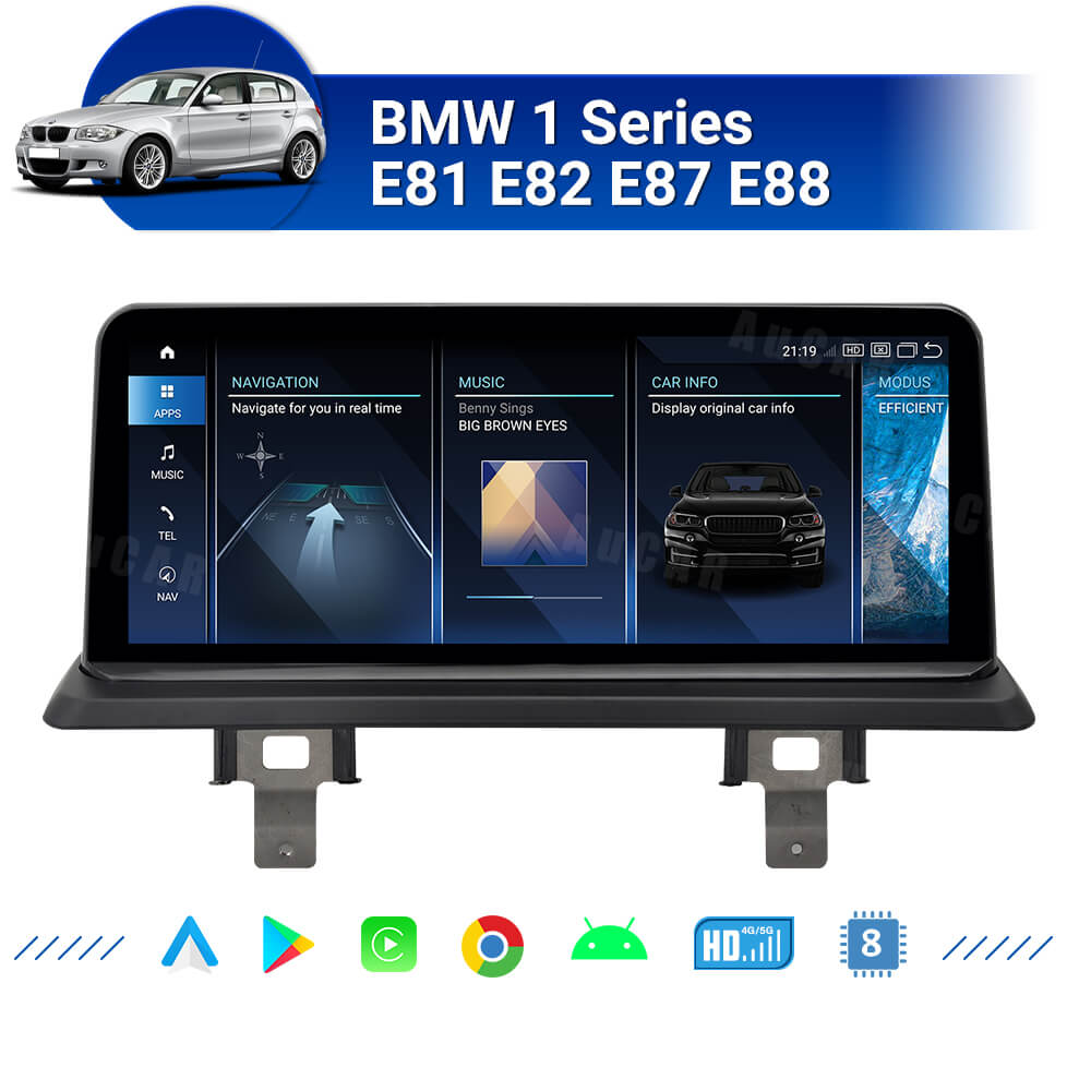 Smart Head Unit For Bmw 1 Series E81 E82 E87 E88 2004 - 2013 12.3 Inch Screen Android 13
