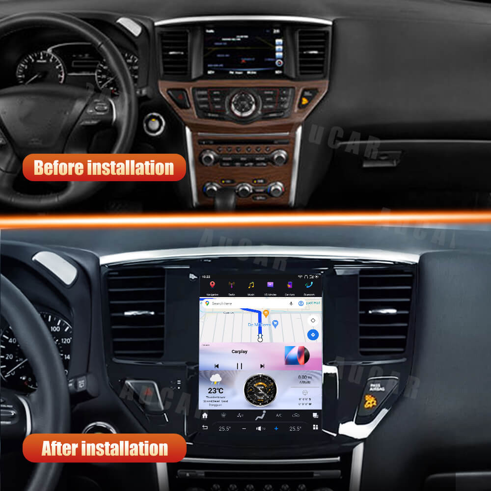 Smart Head Unit For Nissan Pathfinder 2011-2020 10.4 Inch Screen Android 13