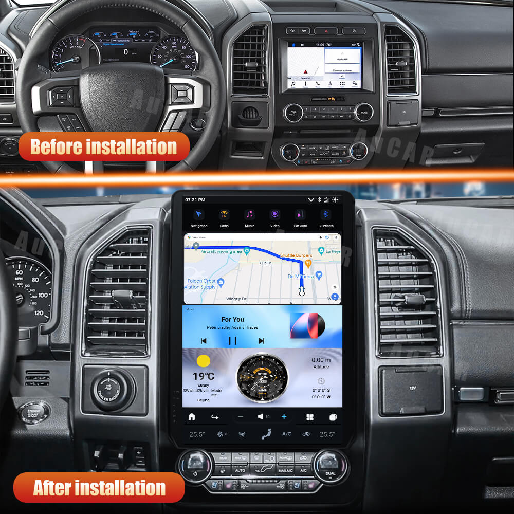 Smart Head Unit For Ford Expedition 2018-2021 10.1 Inch Screen Android 13