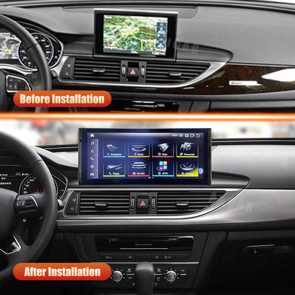 Smart Head Unit For Audi A6, A7, S6, S7, Rs6, Rs7 2012-2018 12.3 Inch Screen Android 13