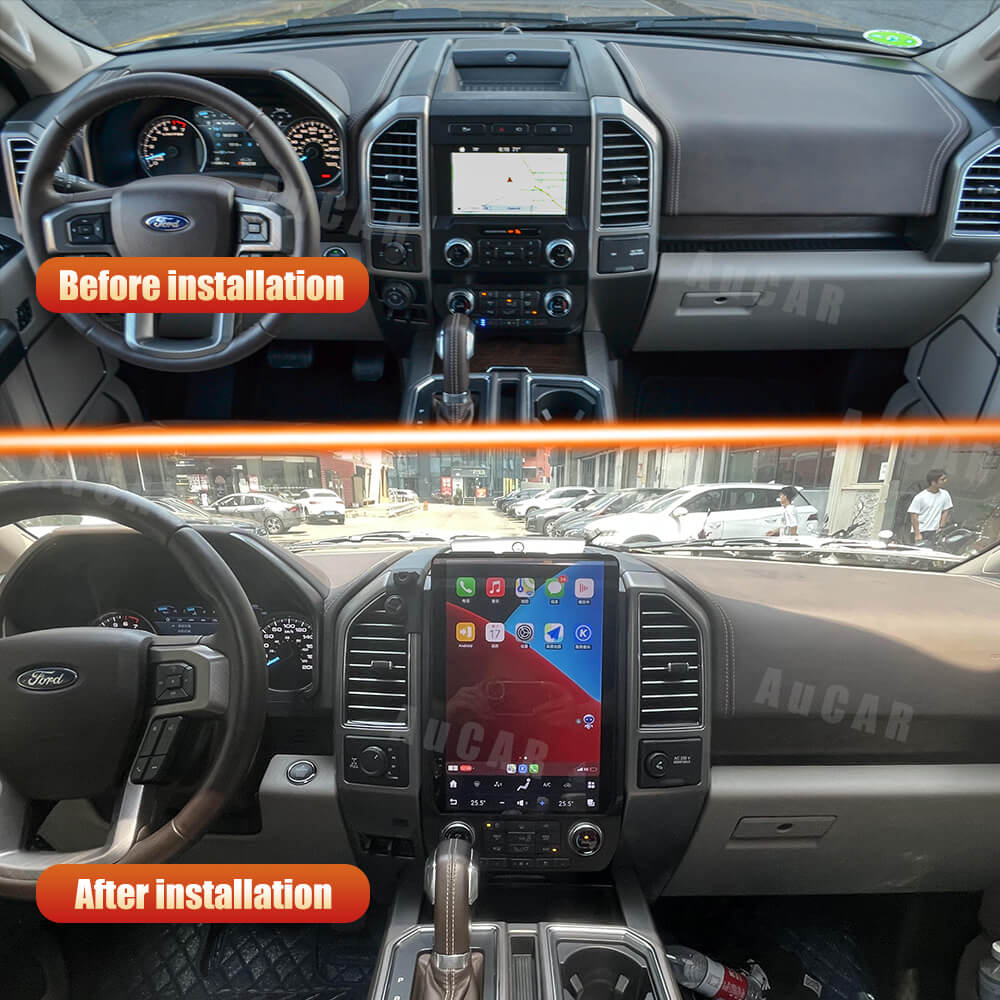 Smart Head Unit For Ford F150 2015-2020 14.4 Inch Screen Android 13