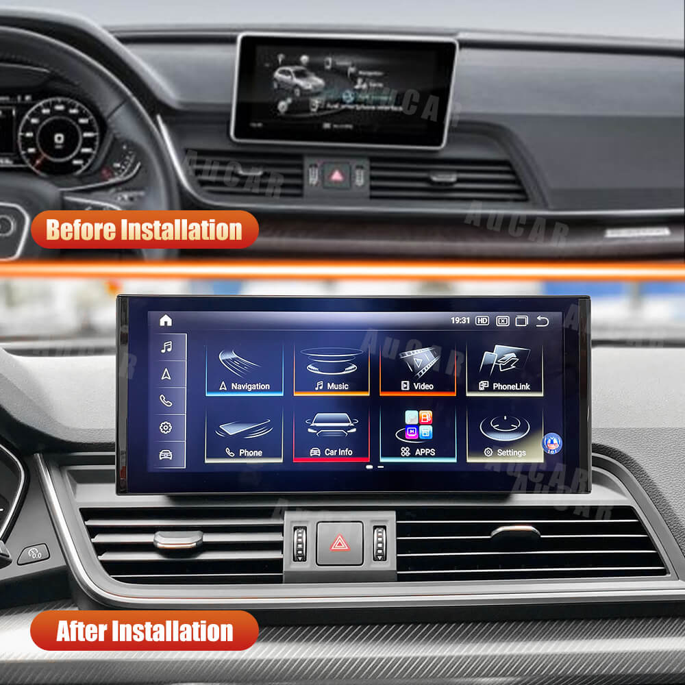 Smart Head Unit For Audi Q5L 2018-2020 12.3 Inch Screen Android 13