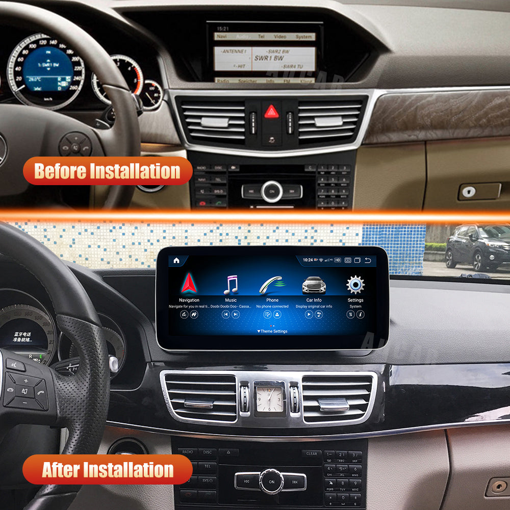 Smart Head Unit For Mercedes Benz E-Class W217 2010-2016 10.25 Inch Screen/ 12.3 Inch Screen Android 13