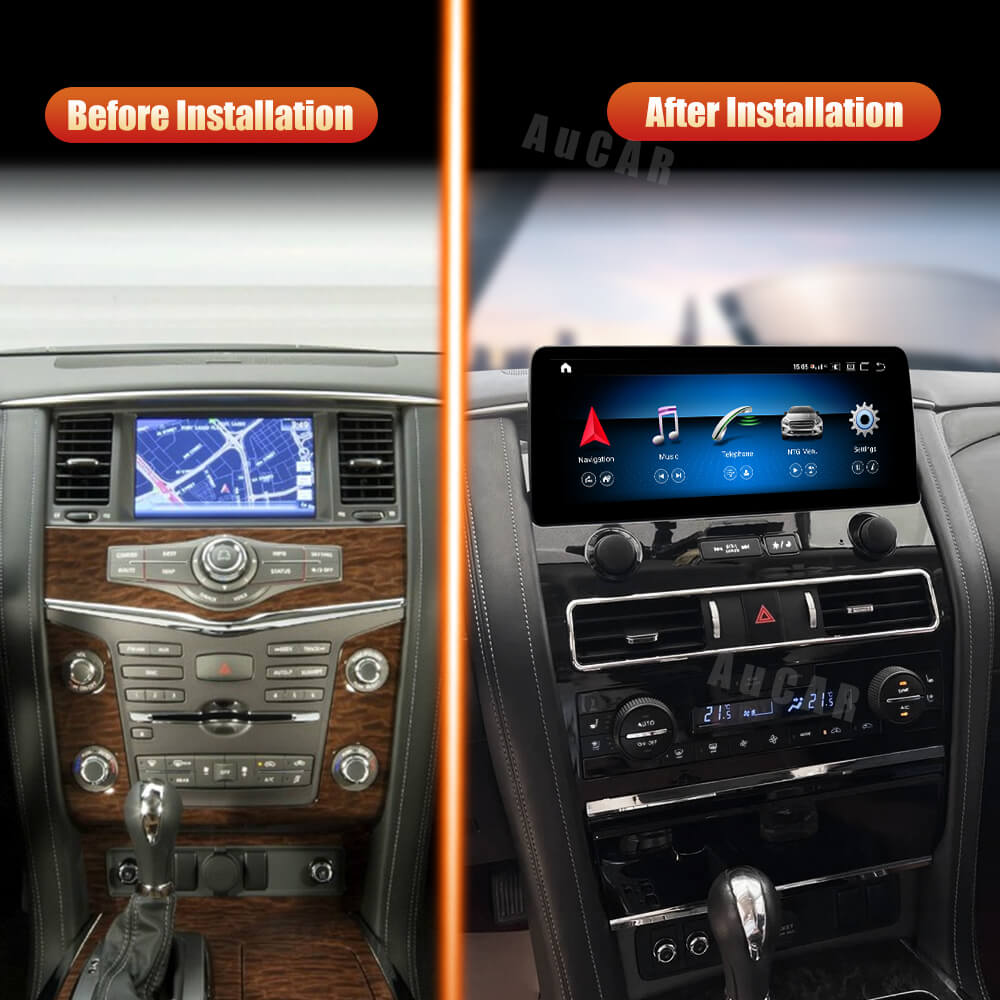 Smart Head Unit For Infiniti Qx80, QX56 Nissan Patrol Y62 2010-2022 12.3" Screen