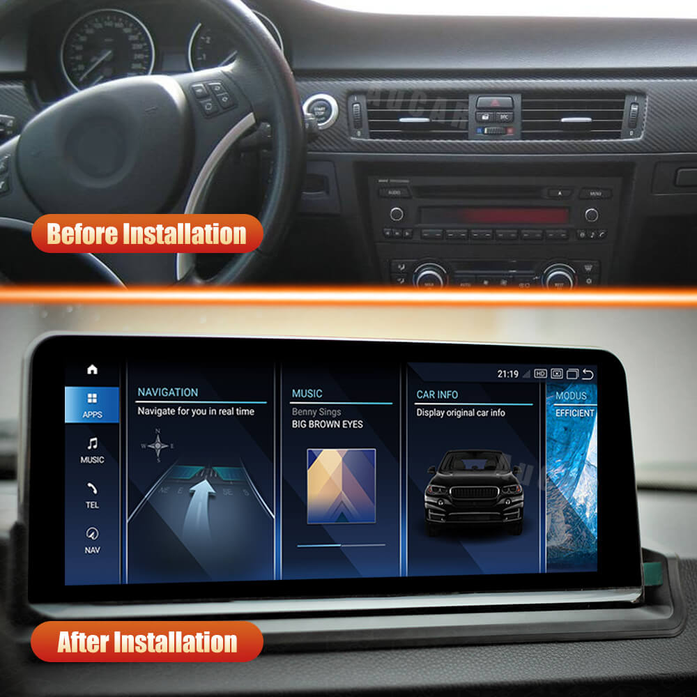 Smart Head Unit For Bmw 3 Series E90 E91 E92 E93 2006 - 2013 10.25 Inch Screen Android 13