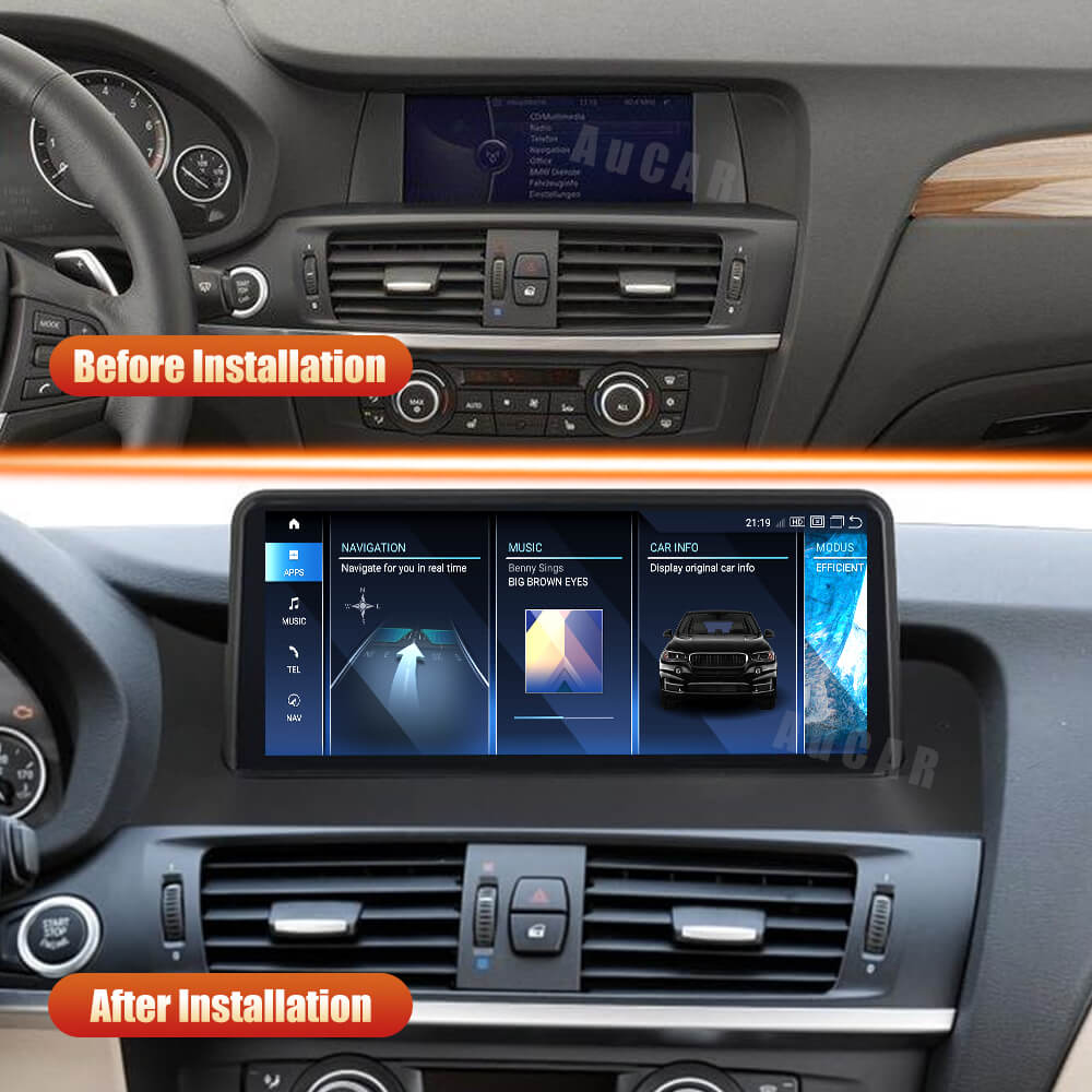 Smart Head Unit For Bmw X3 F25 2010 - 2017 10.25 / 8.8 Android 13