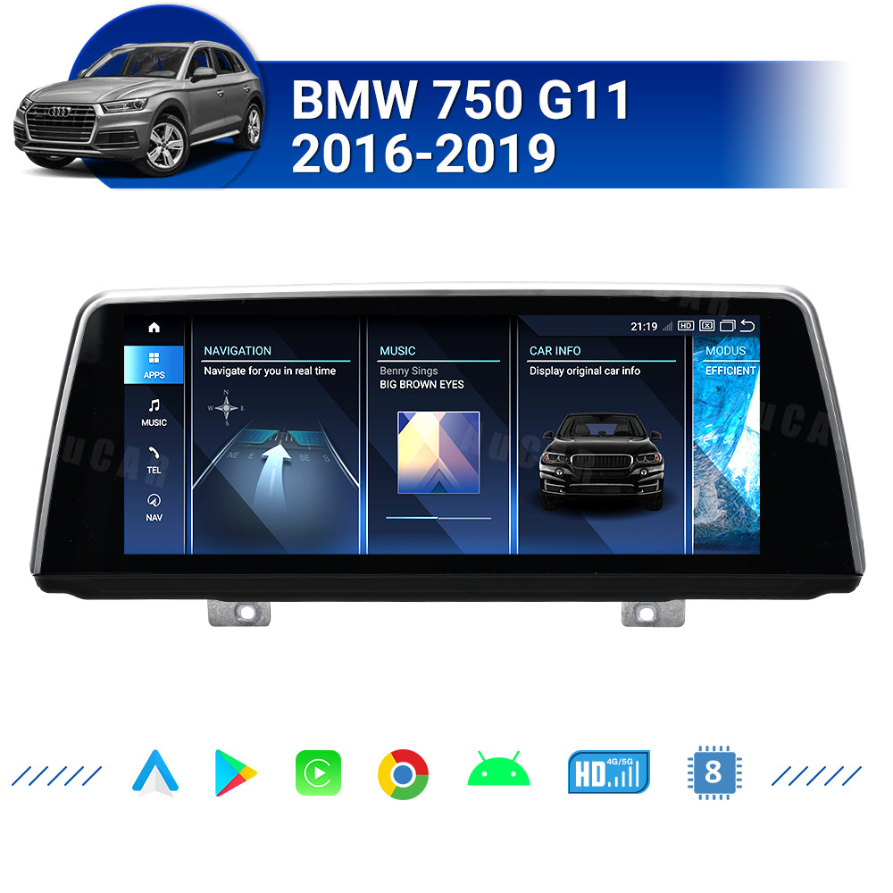 Smart Head Unit For Bmw 750 G11 2016-2019 10.25 Inch Screen Android 13