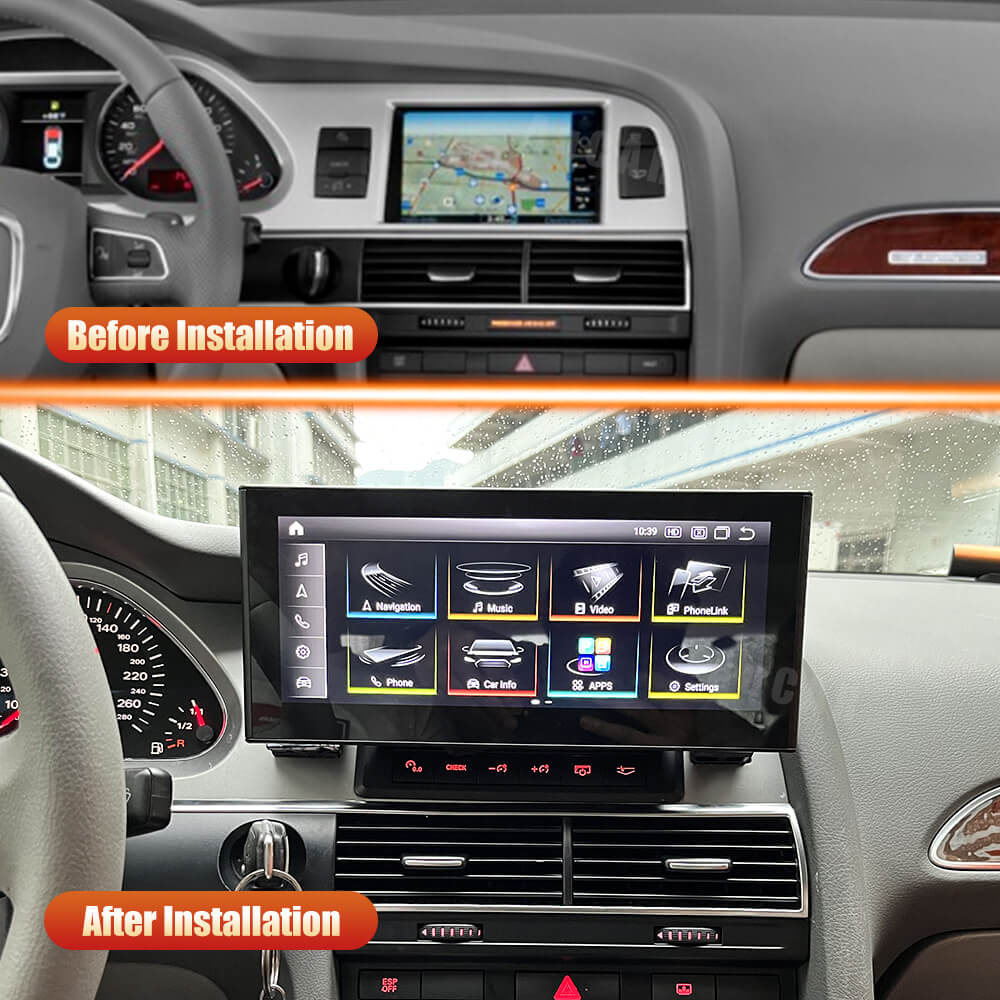 Smart Head Unit For Audi A6 2005-2011 12.3 Inch Screen Android 13