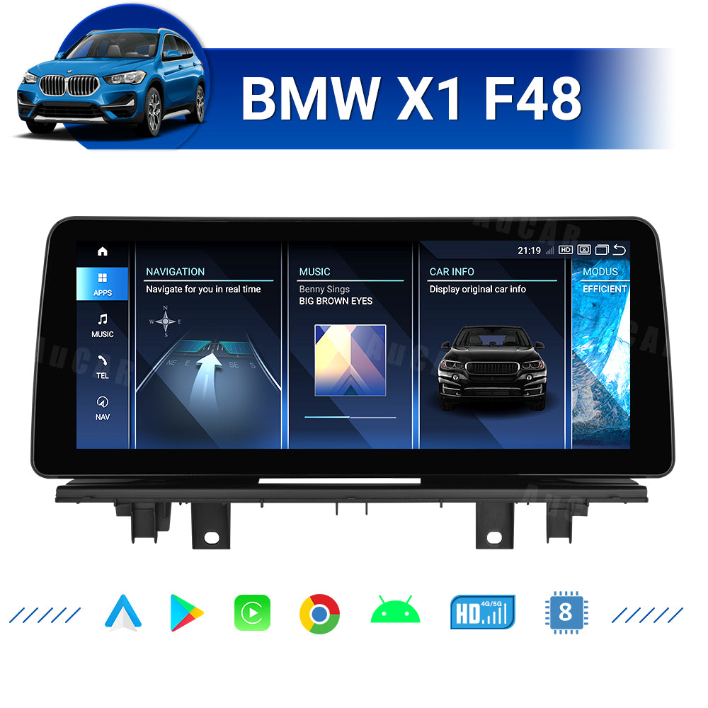 Smart Head Unit For Bmw X1 F48 2015-2022 12.3 Inch Screen Android 13