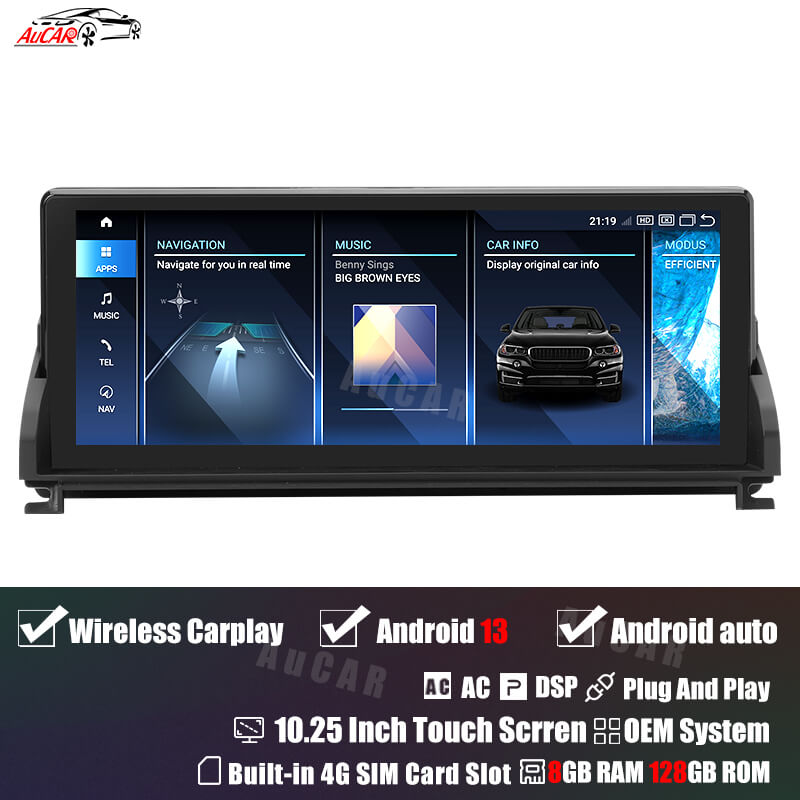 Smart Head Unit For Bmw Z4 E89 2009-2016 10.25 Inch Screen Android 13