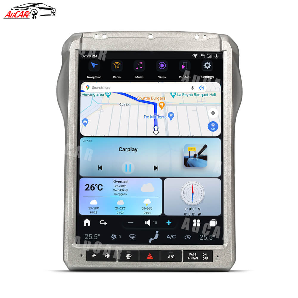 Smart Head Unit For Ford F250 F350 F450 F650 2010-2016 12.1 Inch Screen Android 13