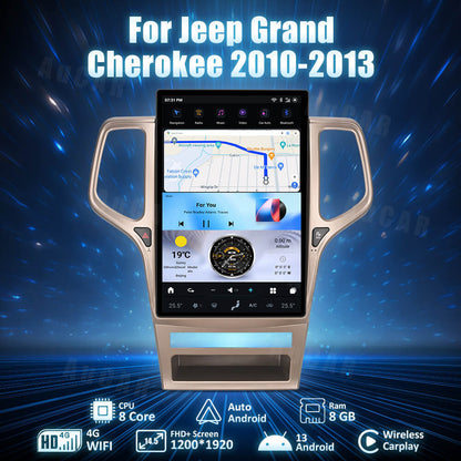 Smart Head Unit For Grand Cherokee 2010-2013 10.1 Inch Screen Android 13