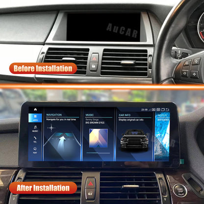 Smart Head Unit For Bmw X5 E70 E71 2007 - 2013 10.25 / 12.3 Inch Screen Android 13