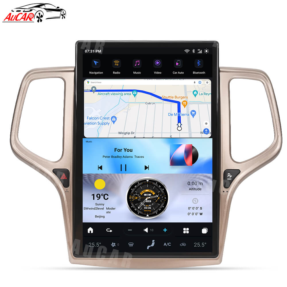 Smart Head Unit For Grand Cherokee 2014-2020 14.5 Inch Screen Android 13