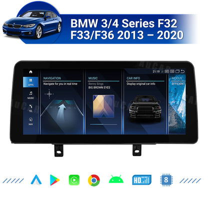 Smart Head Unit For Bmw 3/4 Series F32 F33/F36 2013-2020 12.3 Inch Screen Android 13
