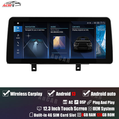Smart Head Unit For Bmw 3/4 Series F32 F33/F36 2013-2020 12.3 Inch Screen Android 13