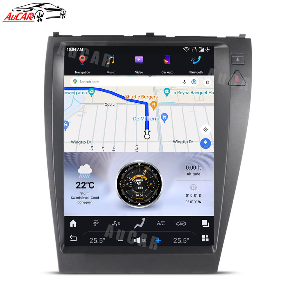 Smart Head Unit For Lexus Es240 350 2006-2012 12.1 Inch Screen Android 11