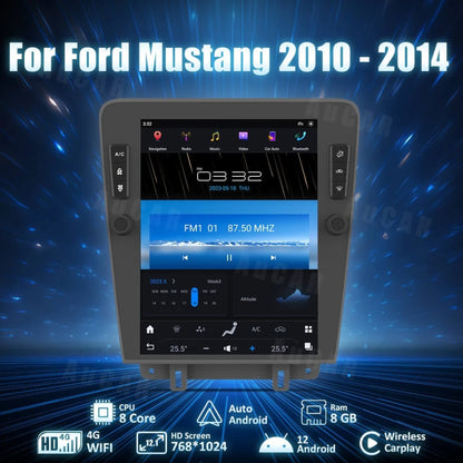 Smart Head Unit For Ford Mustang 2010-2014 10.1 Inch Screen Android 12
