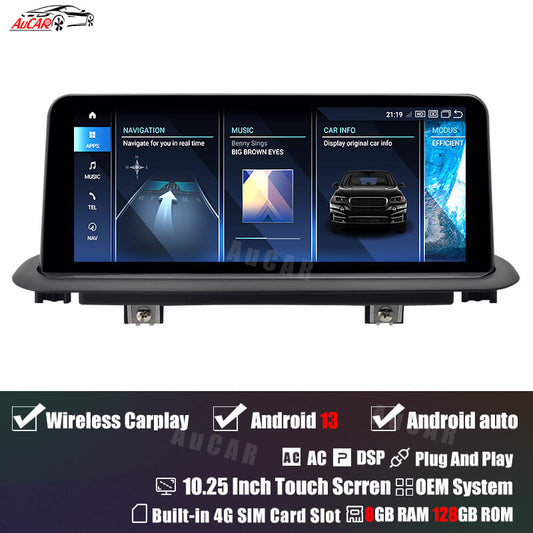 Smart Head Unit For Bmw X5 E53 2000-2006 10.25 Inch Screen Android 13