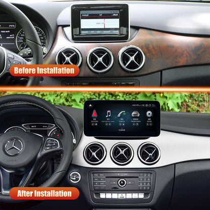 Smart Head Unit For Mercedes Benz Glc/C/V Class 2016-2019 12.3 Inch Screen Android 13