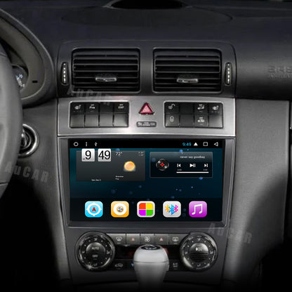 Smart Head Unit For Mercedes Benz W203 W209 C180 C200 C220 C230 2005-2009 12.3 Inch Screen Android 12