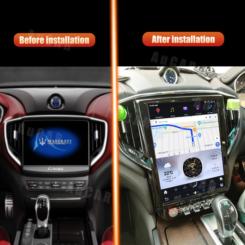 Smart Head Unit For Maserati Ghibli 2014-2019 12.1 Inch Screen Android 13