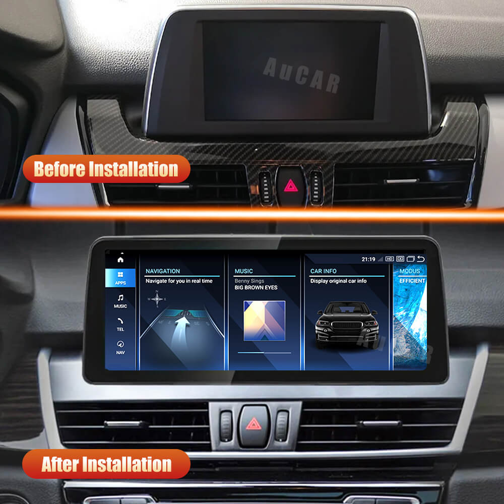 Smart Head Unit For Bmw 2 Series F45 F46 2013-2019 12.3 Inch Screen Android 13