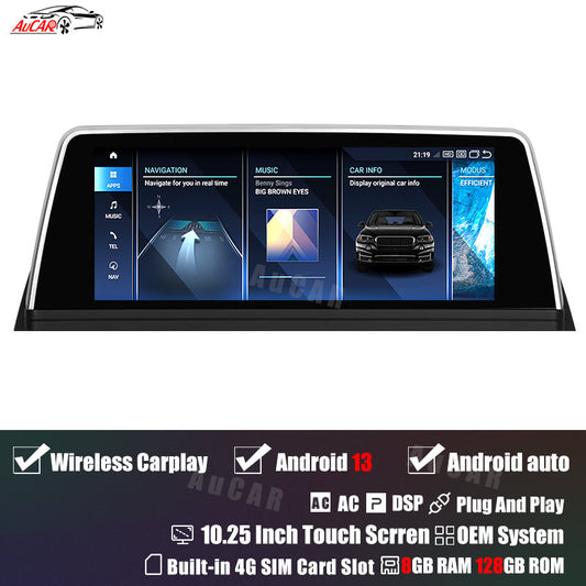 Smart Head Unit For Bmw 7 Series 2009-2012 10.25 Inch Screen Android 13