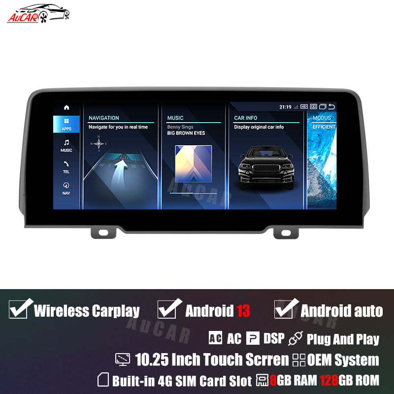 Smart Head Unit For Bmw X3/X4 G01/G02 2018-2020 10.25 Inch Screen Android 13